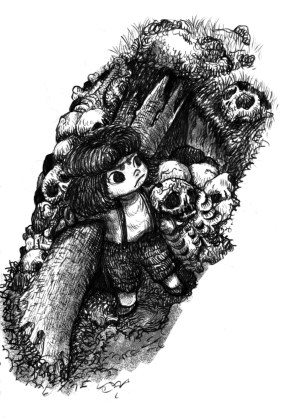 9) เจ้าหญิงถอนต้นไม้มาสู้กับปิศาจโครงกระดูก