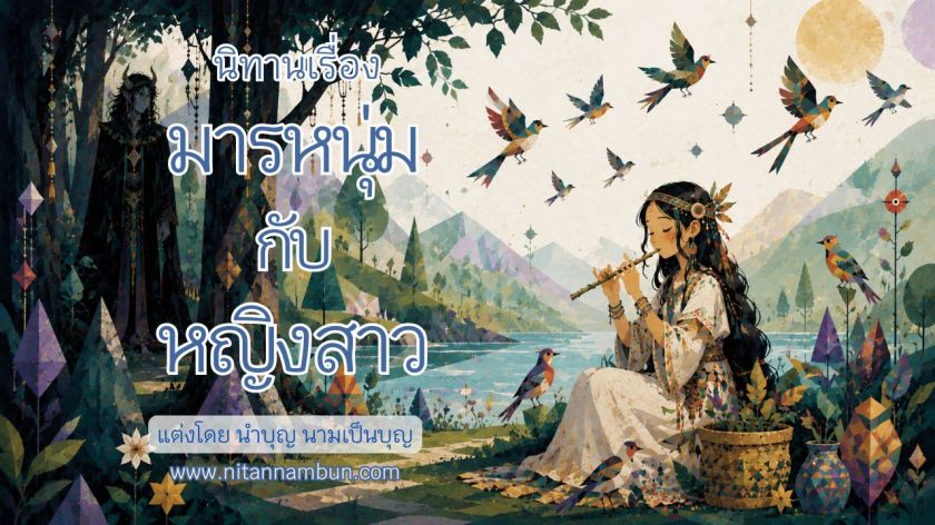 นิทานก่อนนอนความรัก มารหนุ่มกับหญิงสาว ภาพปก